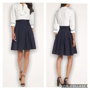 Eliza J Notch Neck Shirtdress Size 8